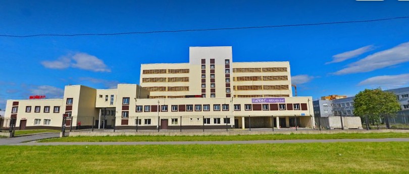 фасад дома, здание по адресу г Санкт-Петербург, ул Пражская, д 8 к 1 
